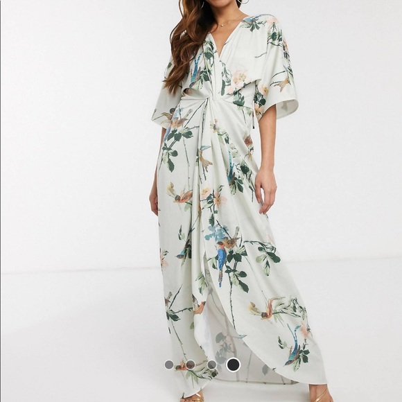 hope and ivy Dresses & Skirts - hope and ivy kimono maxi dress